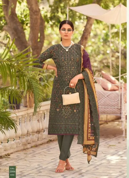 Shree Fabs Bin Saeed Lawn Collection Vol-20 - Image 6