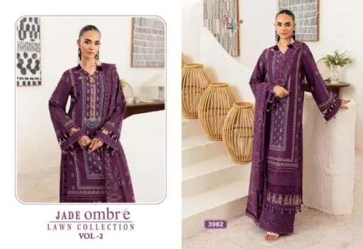 Shree Fabs Jade Ombre Lawn Collection Vol-2 - Image 5