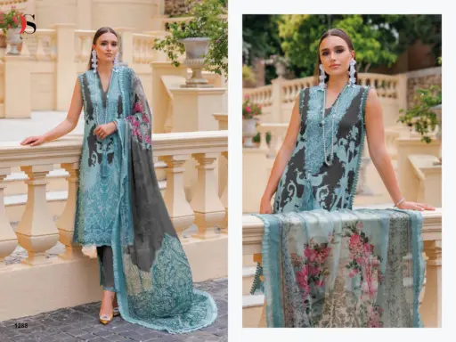 Deepsy Jade Urban Lawn 25 5 - Chiffon Dupatta - Image 8