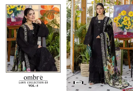 Shree Fabs Ombre Lawn Collection Vol 5 - Image 6