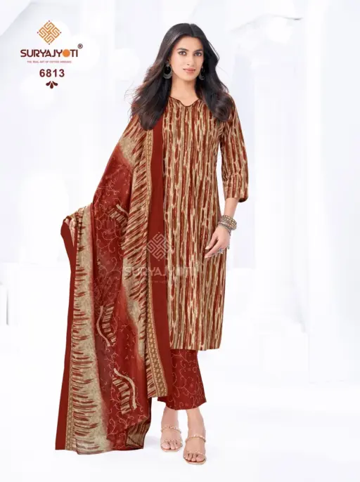 Suryajyoti Trendy Cotton Vol 68 Stitched - Image 10