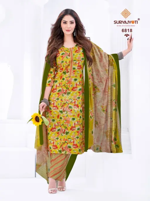 Suryajyoti Trendy Cotton Vol 68 Stitched - Image 16