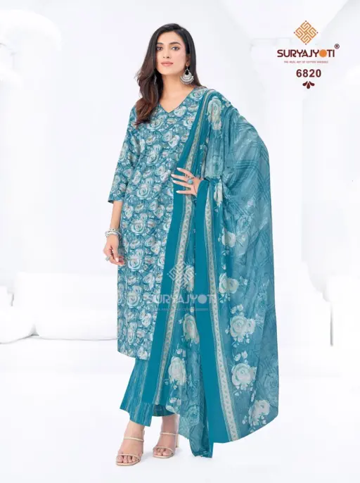 Suryajyoti Trendy Cotton Vol 68 Stitched - Image 18