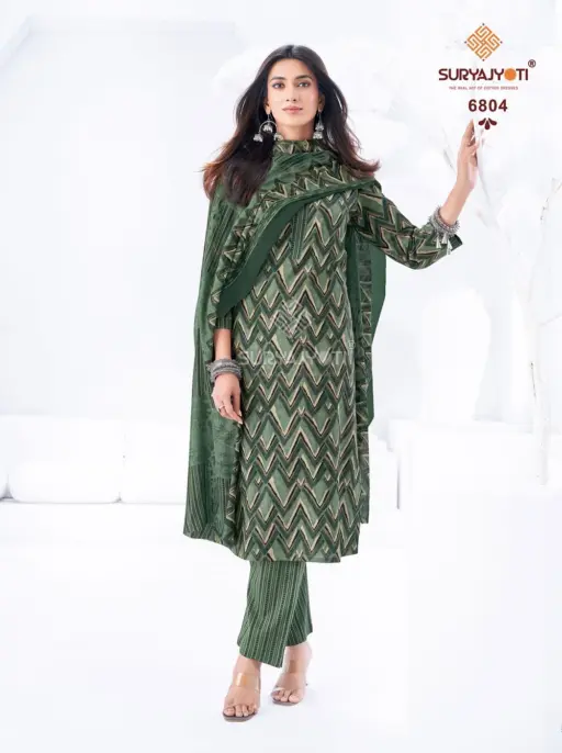 Suryajyoti Trendy Cotton Vol 68 Stitched - Image 24