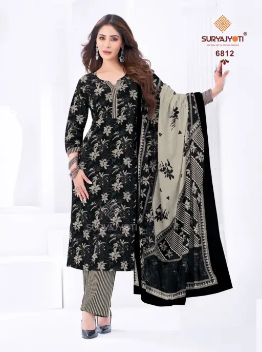 Suryajyoti Trendy Cotton Vol 68 Stitched - Image 9